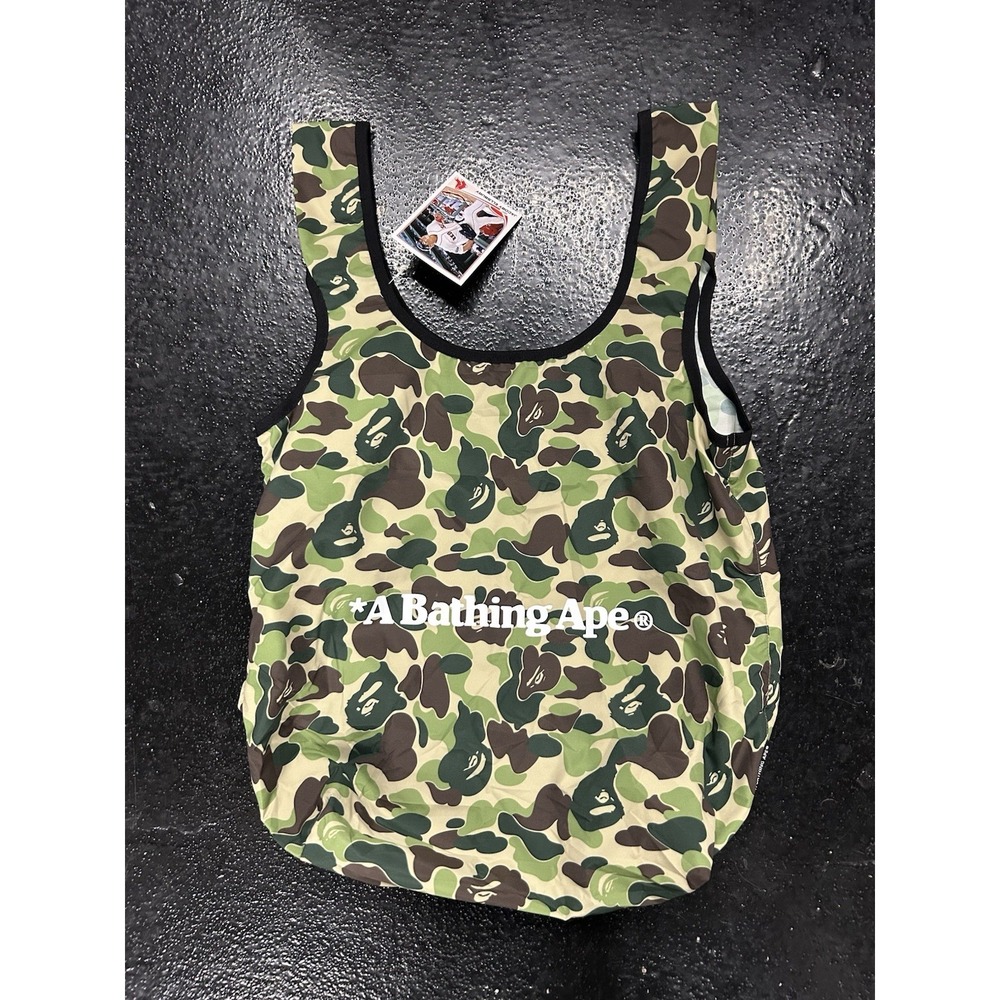 BAPE Camo Ape Head Utility Bag NWT